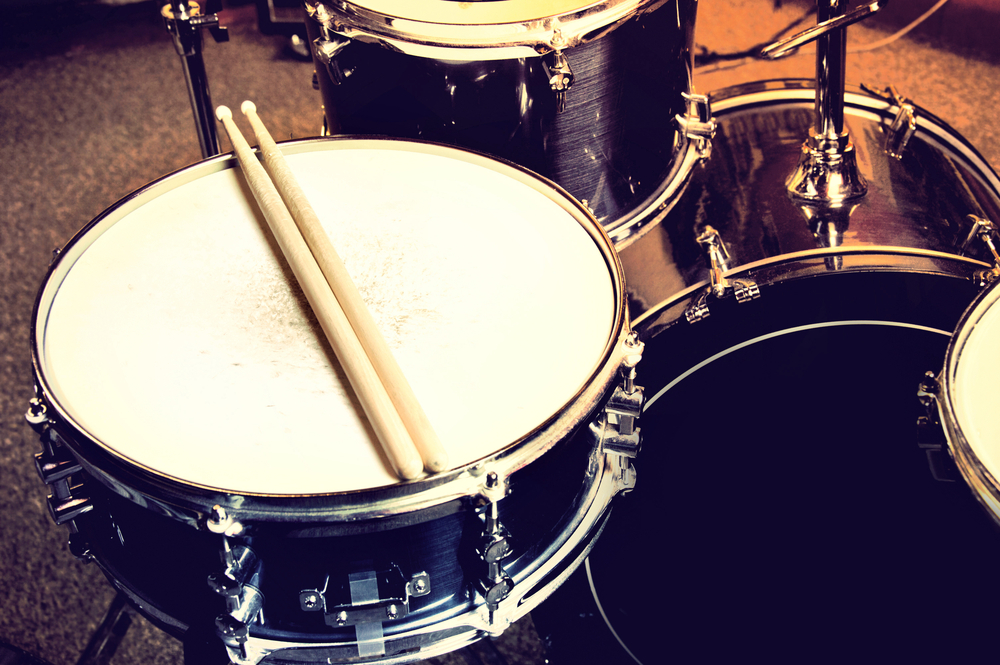 ammoon 5 Piece Complete Adult Drum Set Drums Kit