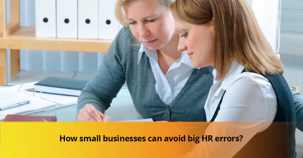 How small businesses can avoid big HR errors? - 1Training